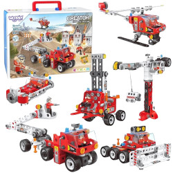 WOOPIE Creator City Fire Brigade Construction Set