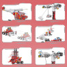 WOOPIE Creator City Fire Brigade Construction Set