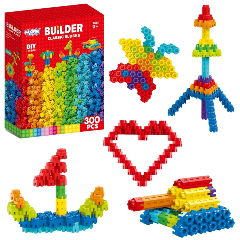 WOOPIE Creative Construction Blocks 300 pcs.