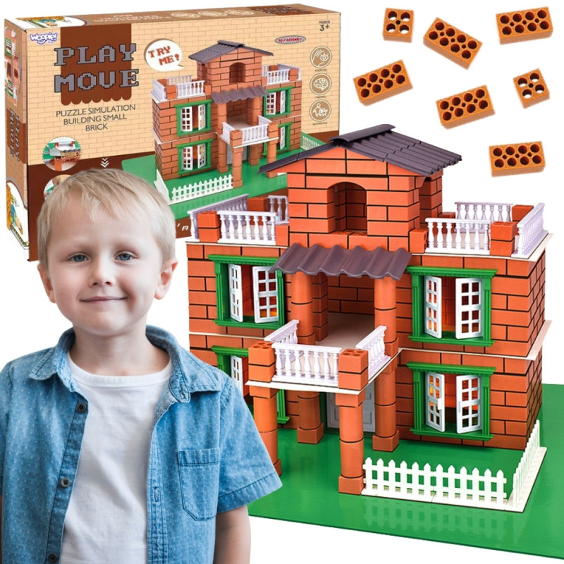 WOOPIE Brick Building Set - Villa 357 pcs.