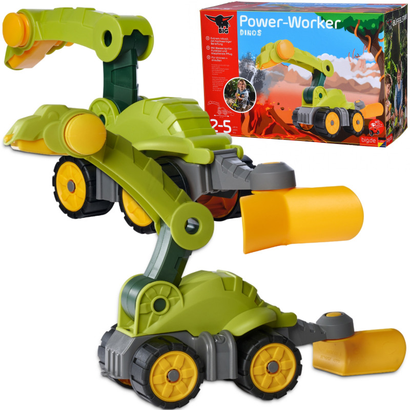 BIG Plow Sprinkler Dinosaur Power Worker Sand Toy