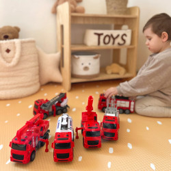 WOOPIE Fire Department Cars Set 6 in 1