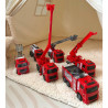 WOOPIE Fire Department Cars Set 6 in 1