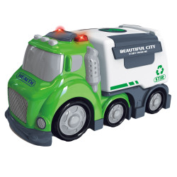 WOOPIE CITY TRUCK Garbage Truck Sound and Light Effects