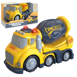 WOOPIE Cement Mixer City Truck Sound and Light Effects