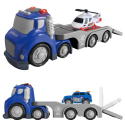 WOOPIE Blue Police City Truck Sound and Light Effects