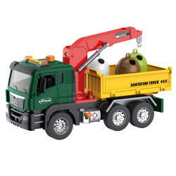 WOOPIE Garbage Truck with Crane Waste Sorting - 1:10 scale