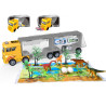 WOOPIE Truck Transporter 2in1 Dinosaur Set + Model