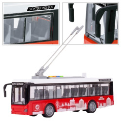 WOOPIE Bus Trolleybus Interactive Electric 1:16