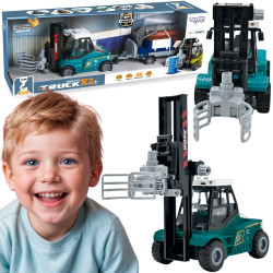 WOOPIE Clamping Forklift with Trailer Sounds and Lights