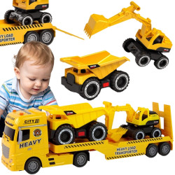 WOOPIE Construction Vehicle Tow Truck