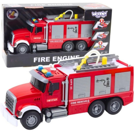 WOOPIE Fire Truck Water Sound Light 1:14