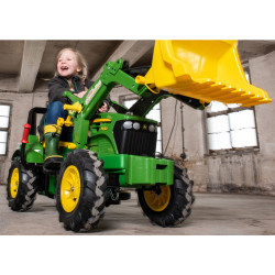 Rolly Toys rollyFarmtrac John Deere 7930 - Pedal Tractor with Bucket Green