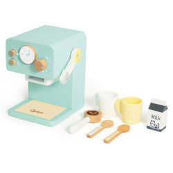 CLASSIC WORLD Wooden Coffee Maker Set for Children 7 pcs.