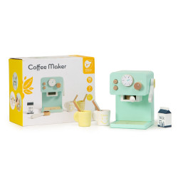 CLASSIC WORLD Wooden Coffee Maker Set for Children 7 pcs.