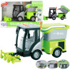 WOOPIE City Sweeper 1:16 Green Sound and Light Effects