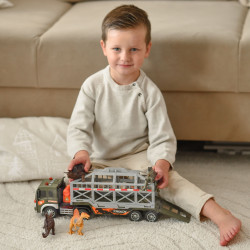 WOOPIE Dinosaur Transporter Truck Car with Sound and Light