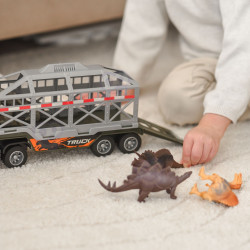 WOOPIE Dinosaur Transporter Truck Car with Sound and Light