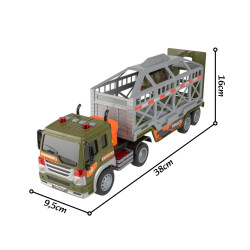 WOOPIE Dinosaur Transporter Truck Car with Sound and Light