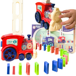 WOOPIE Electric Train Locomotive for Domino Blocks