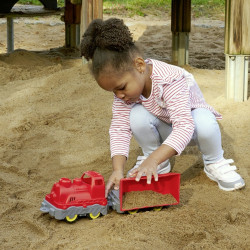 BIG Freight Train Wagon with Tipper Belt Toy