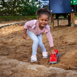 BIG Freight Train Wagon with Tipper Belt Toy