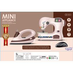 WOOPIE 2-in-1 Ironing Set, Iron Board with Music, 7 pcs.