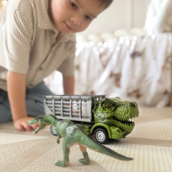 WOOPIE Remote Controlled RC Car Dinosaur Green + Figure