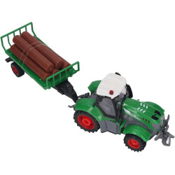 WOOPIE RC Tractor with Trailer - 1:24 Scale