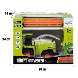 WOOPIE Remote Controlled Harvester Set Light Green