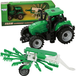 WOOPIE Farm Tractor with Rake