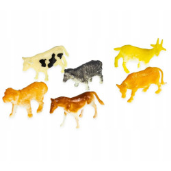 WOOPIE Set of Tractors and Agricultural Machines with Animals