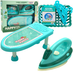 WOOPIE 2-in-1 Ironing Set: Iron Board + Laundry Basket, 6 pcs.