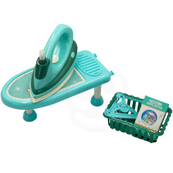 WOOPIE 2-in-1 Ironing Set: Iron Board + Laundry Basket, 6 pcs.