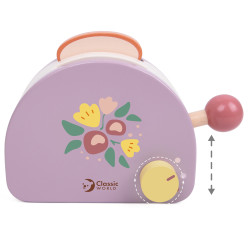 CLASSIC WORLD Wooden Breakfast Toaster with Accessories 13 pcs.